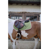 Kentucky Horsewear Sottosella Softshell Onion Quilt saltando Cachi/Rosa antico