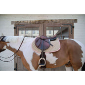 Kentucky Horsewear Sottosella Softshell Onion Quilt saltando Beige/Rosa antico