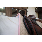 Kentucky Horsewear Sottosella Softshell Onion Quilt saltando Beige/Rosa antico