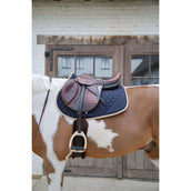 Kentucky Horsewear Sottosella Softshell Onion Quilt saltando Blu marino/beige