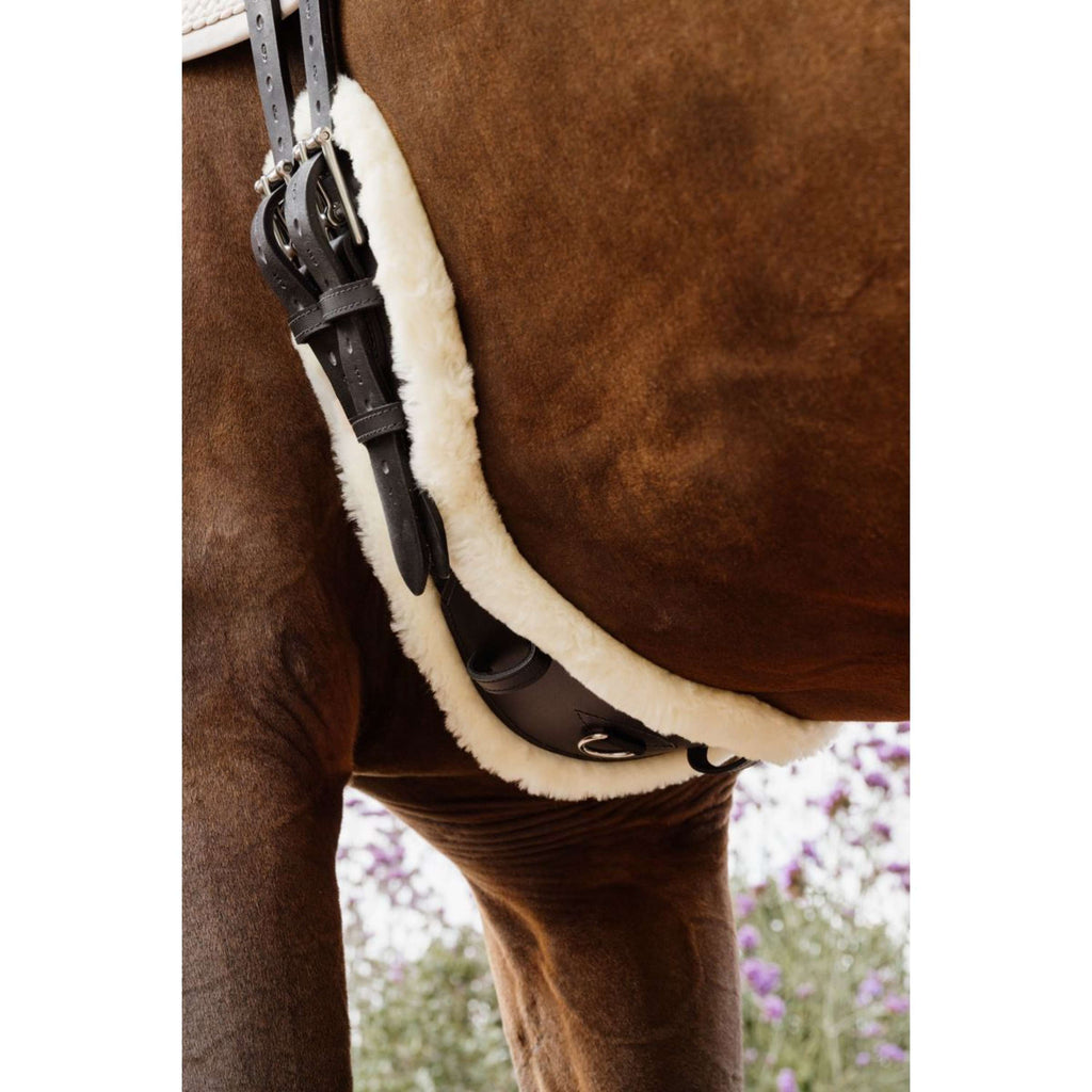 Kentucky Horsewear Sottopancia da dressage Anatomic Sheepskin Nero