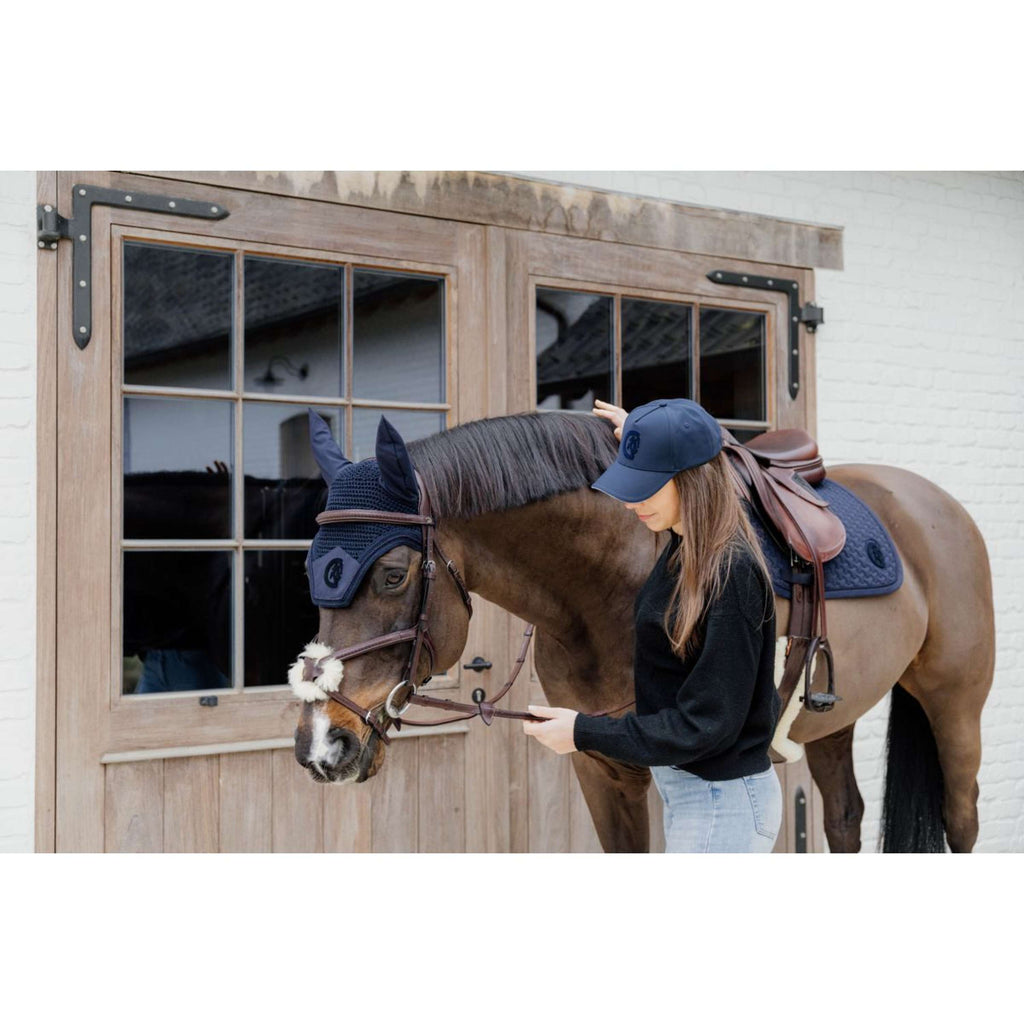 Kentucky Horsewear Cuffietta Wellington 3D Logo Navy