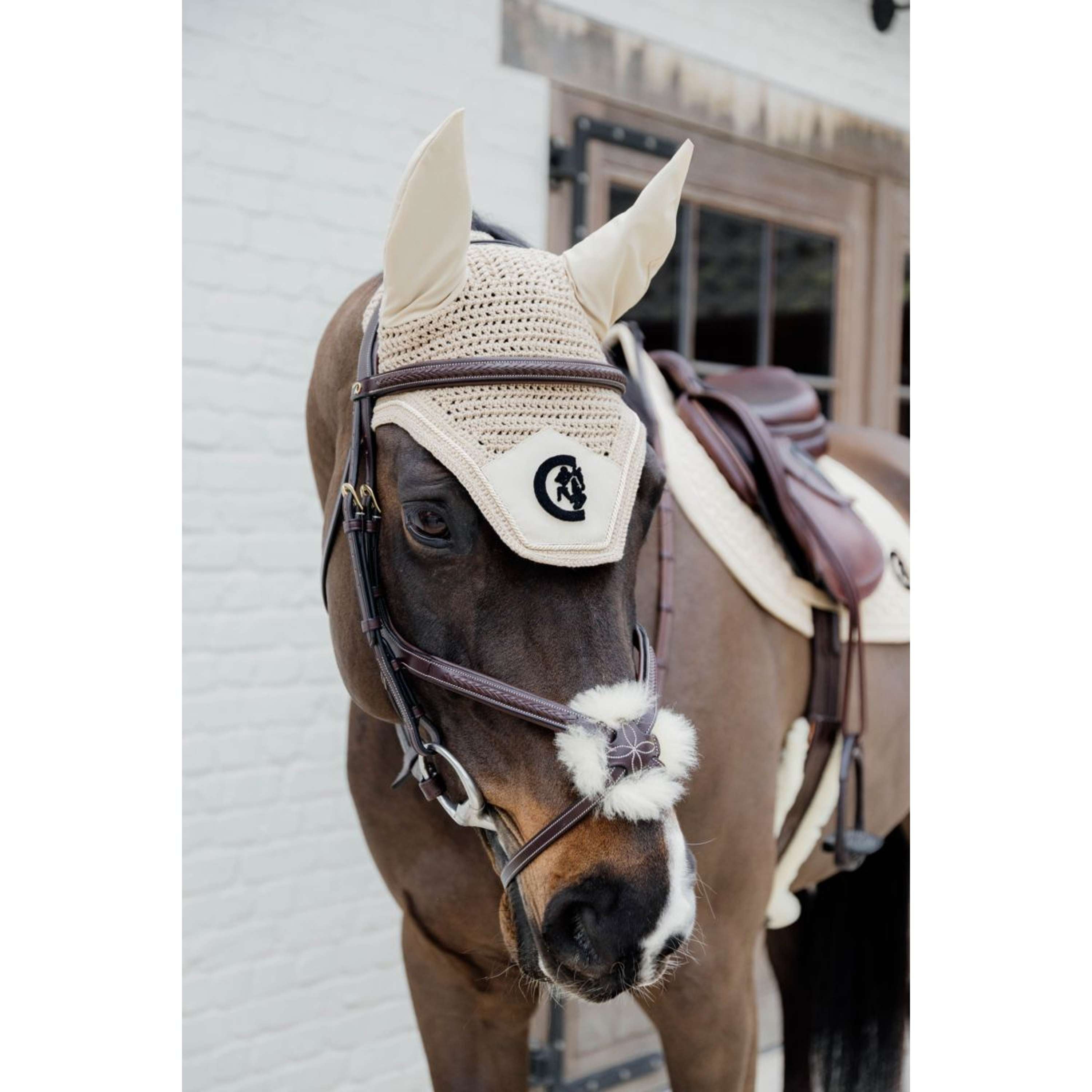 Kentucky Horsewear Cuffietta Wellington 3D Logo Soundless Beige