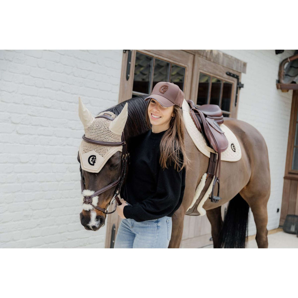 Kentucky Horsewear Cuffietta Wellington 3D Logo Beige
