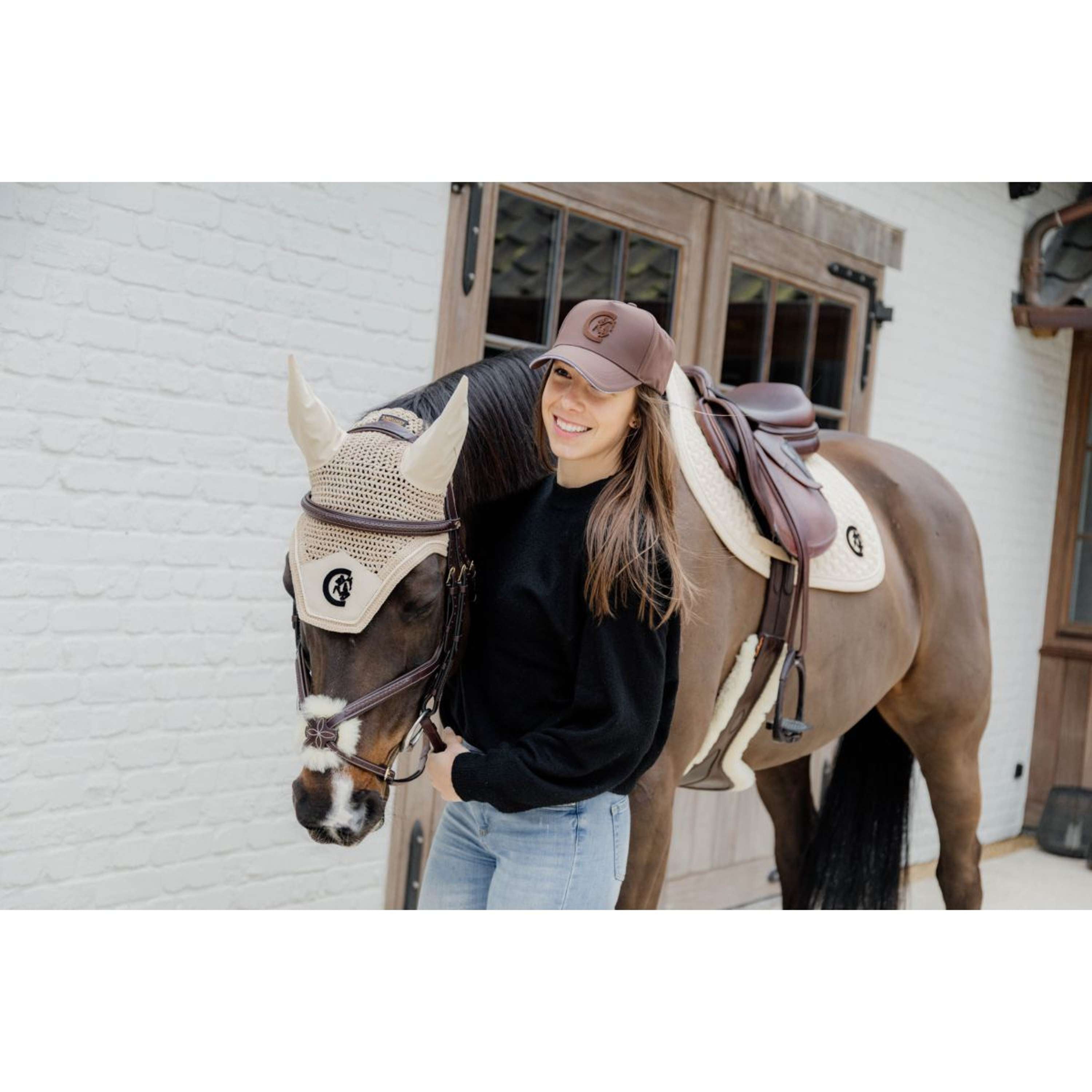 Kentucky Horsewear Cuffietta Wellington 3D Logo Soundless Beige
