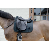 Kentucky Horsewear Sottosella Plaited Logo Dressage Pine Green