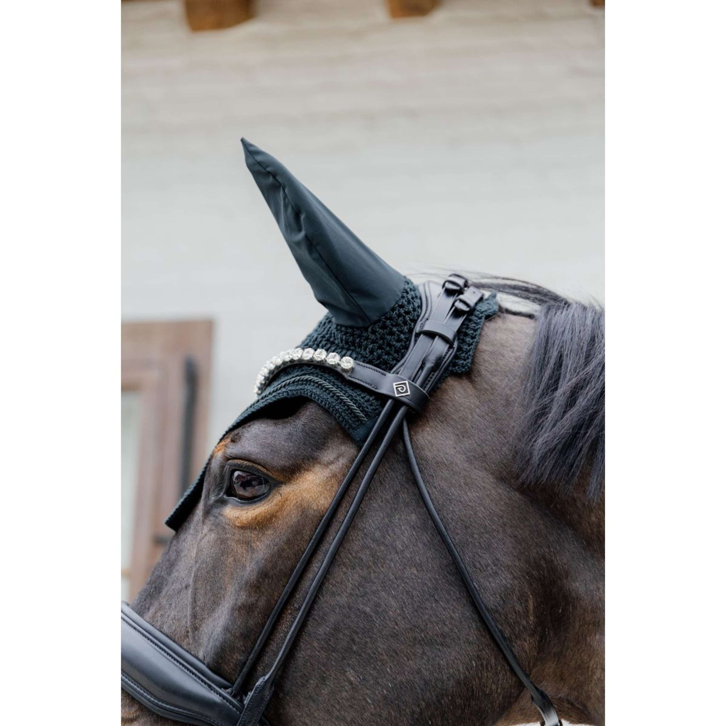 Kentucky Horsewear Cuffietta Wellington 3D Logo Soundless Pine Green