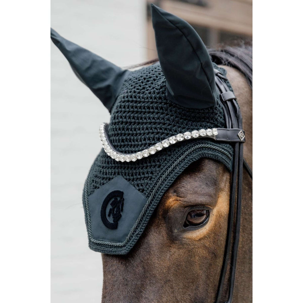 Kentucky Horsewear Cuffietta Wellington 3D Logo Soundless Pine Green