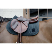 Kentucky Horsewear Sottosella Plaited Logo Springen Pine Green