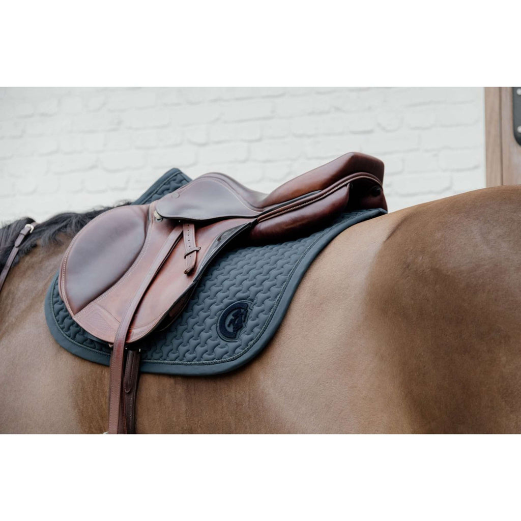 Kentucky Horsewear Sottosella Plaited Logo Saltando Pine Green