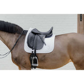 Kentucky Horsewear Sottosella Plaited Logo Bianco