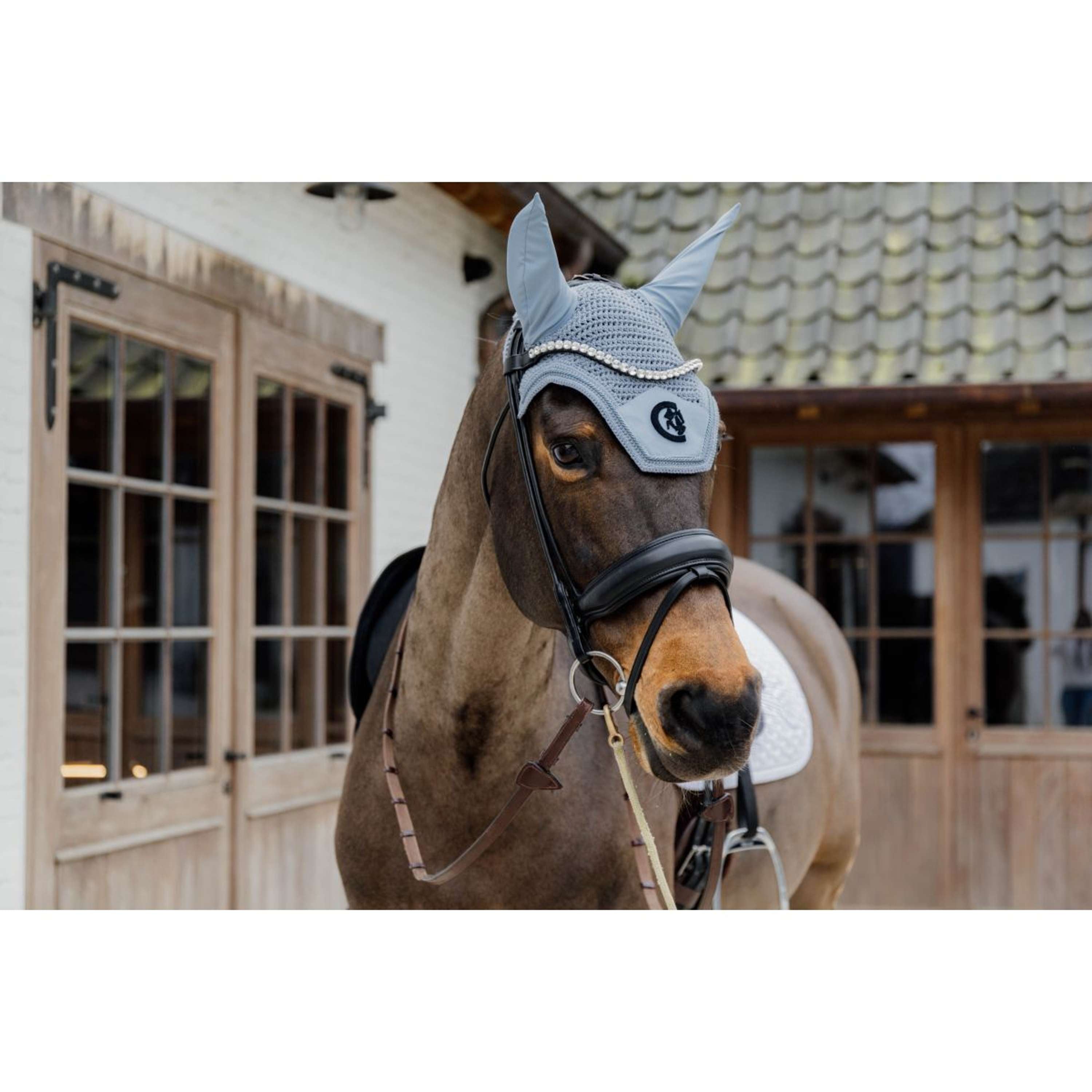 Kentucky Horsewear Cuffietta Wellington 3D Logo Soundless Azzurro