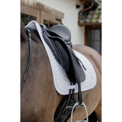 Kentucky Horsewear Sottosella Plaited Logo Bianco