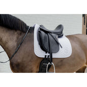 Kentucky Horsewear Sottosella Plaited Logo Bianco