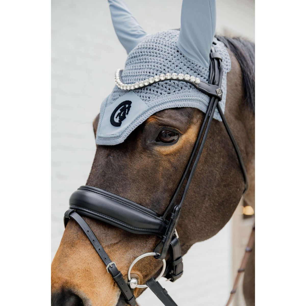 Kentucky Horsewear Cuffietta Wellington 3D Logo Azzurro