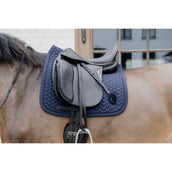 Kentucky Horsewear Sottosella Plaited Logo Dressage Navy