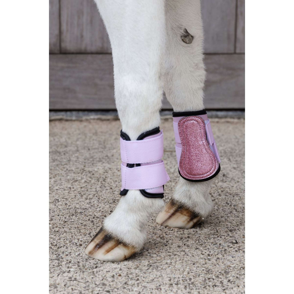 Kentucky Horsewear Parastinchi Glitter Unicorn Rosa antico