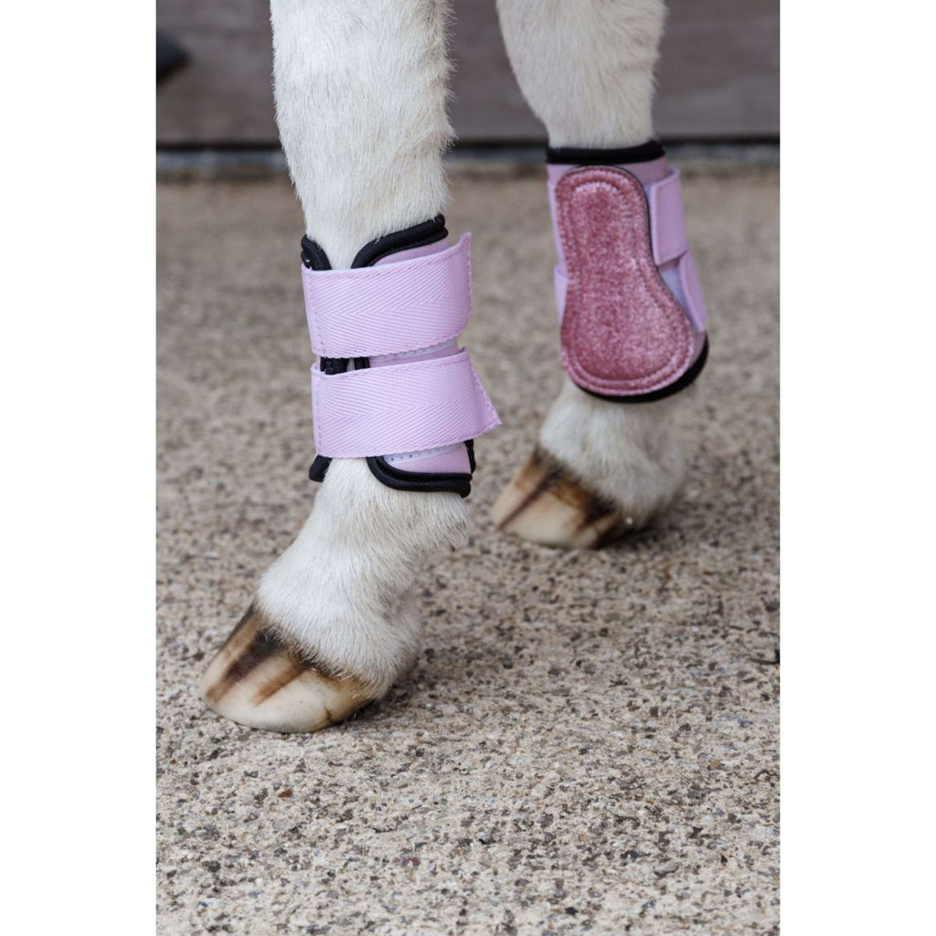 Kentucky Horsewear Parastinchi Glitter Unicorn Rosa antico