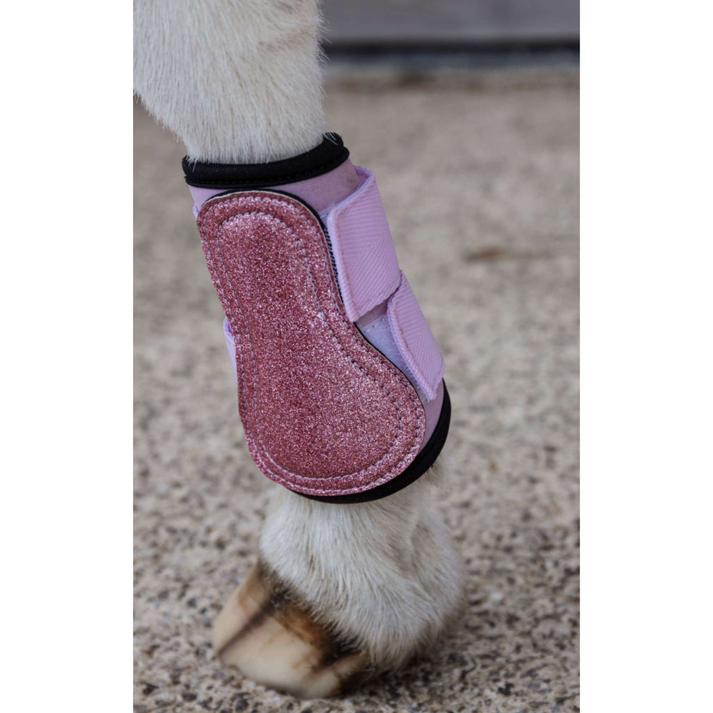 Kentucky Horsewear Parastinchi Glitter Unicorn Rosa antico