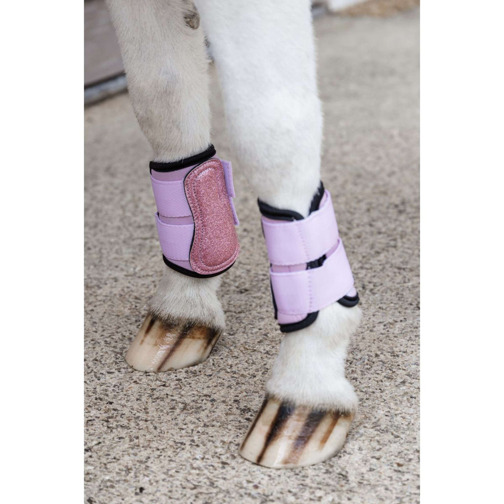 Kentucky Horsewear Parastinchi Glitter Unicorn Rosa antico