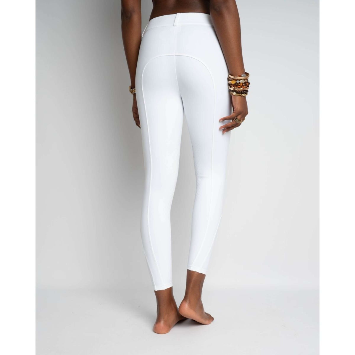 Kentucky Pantaloni da Equitazione Miami Knee Grip Donne Bianco