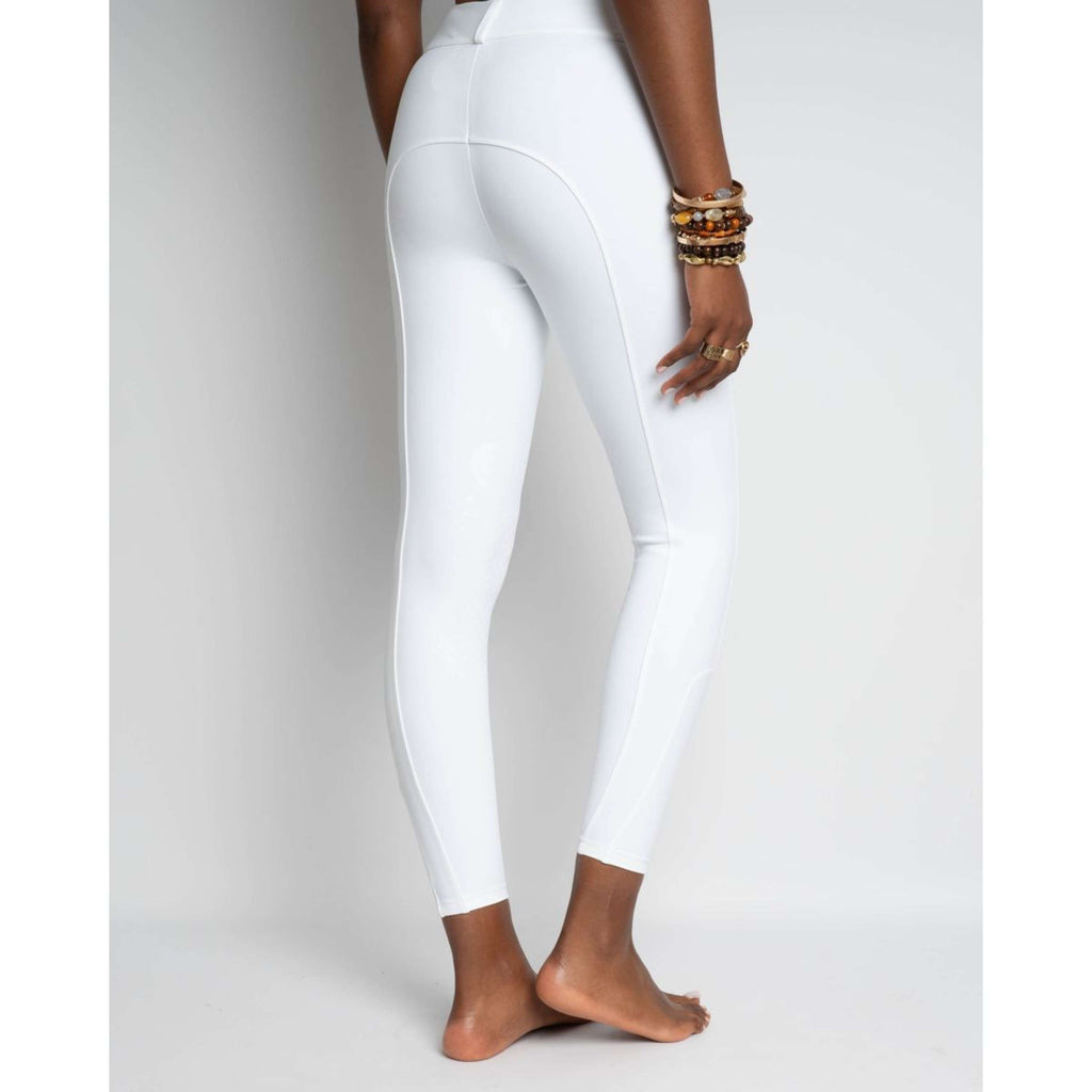Kentucky Pantaloni da Equitazione Miami Knee Grip Donne Bianco