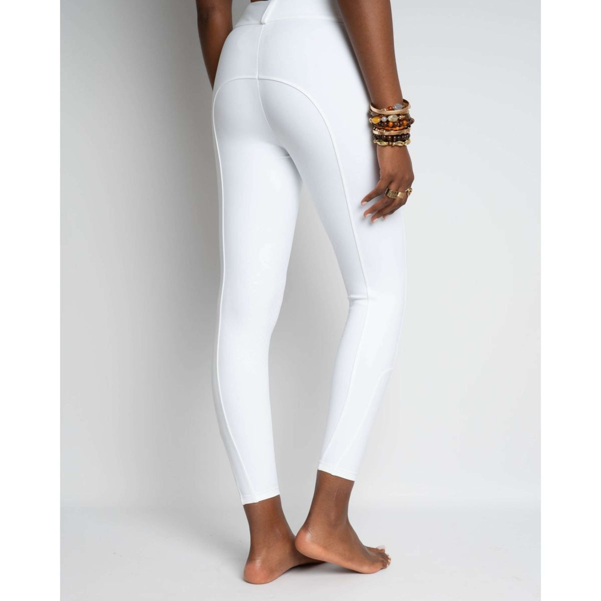 Kentucky Pantaloni da Equitazione Miami Knee Grip Donne Bianco