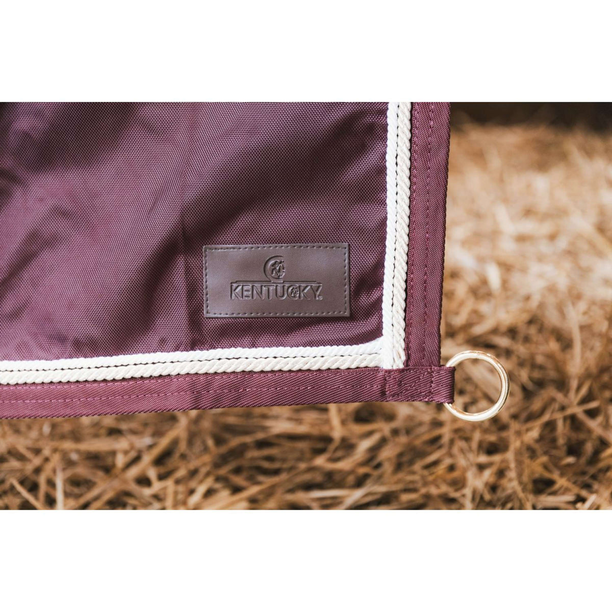 Kentucky Horsewear Panno da stalla Classic Bordeaux