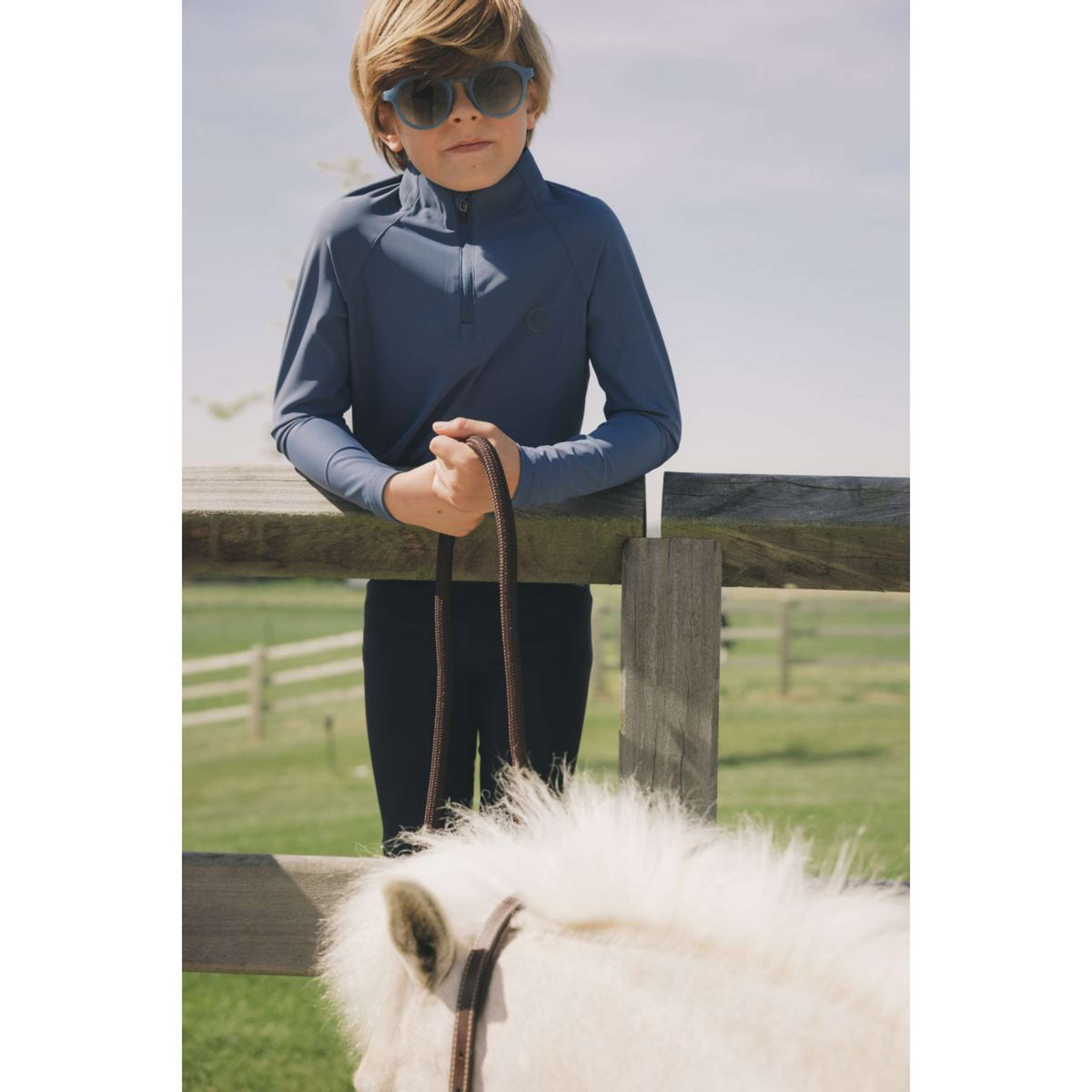 Kentucky Trainingsshirt Sammy Boys Long Sleeve Navy