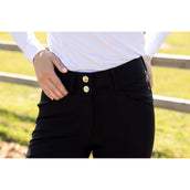 Kentucky Pantaloni da Equitazione Miami Knee Grip Donne Nero