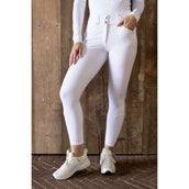 Kentucky Pantaloni da Equitazione Miami Knee Grip Donne Bianco