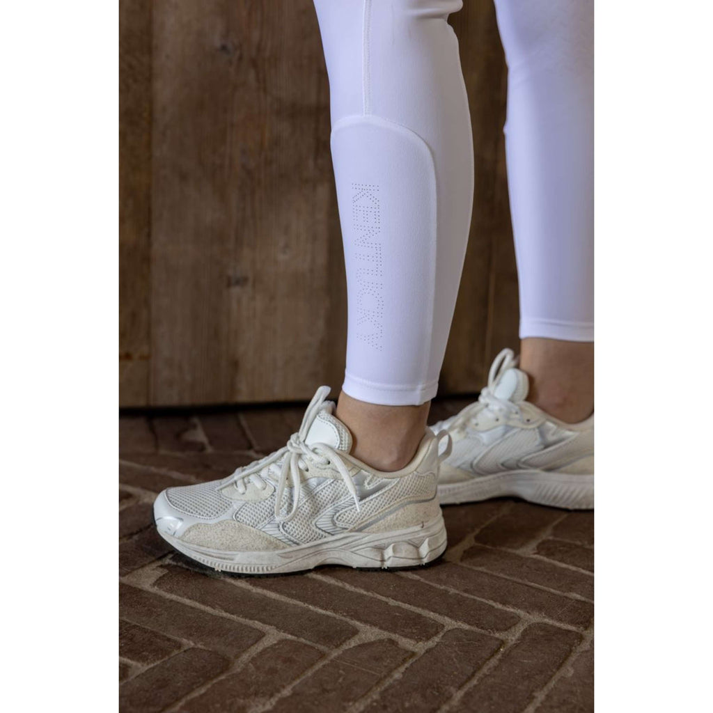 Kentucky Pantaloni da Equitazione Miami Knee Grip Donne Bianco