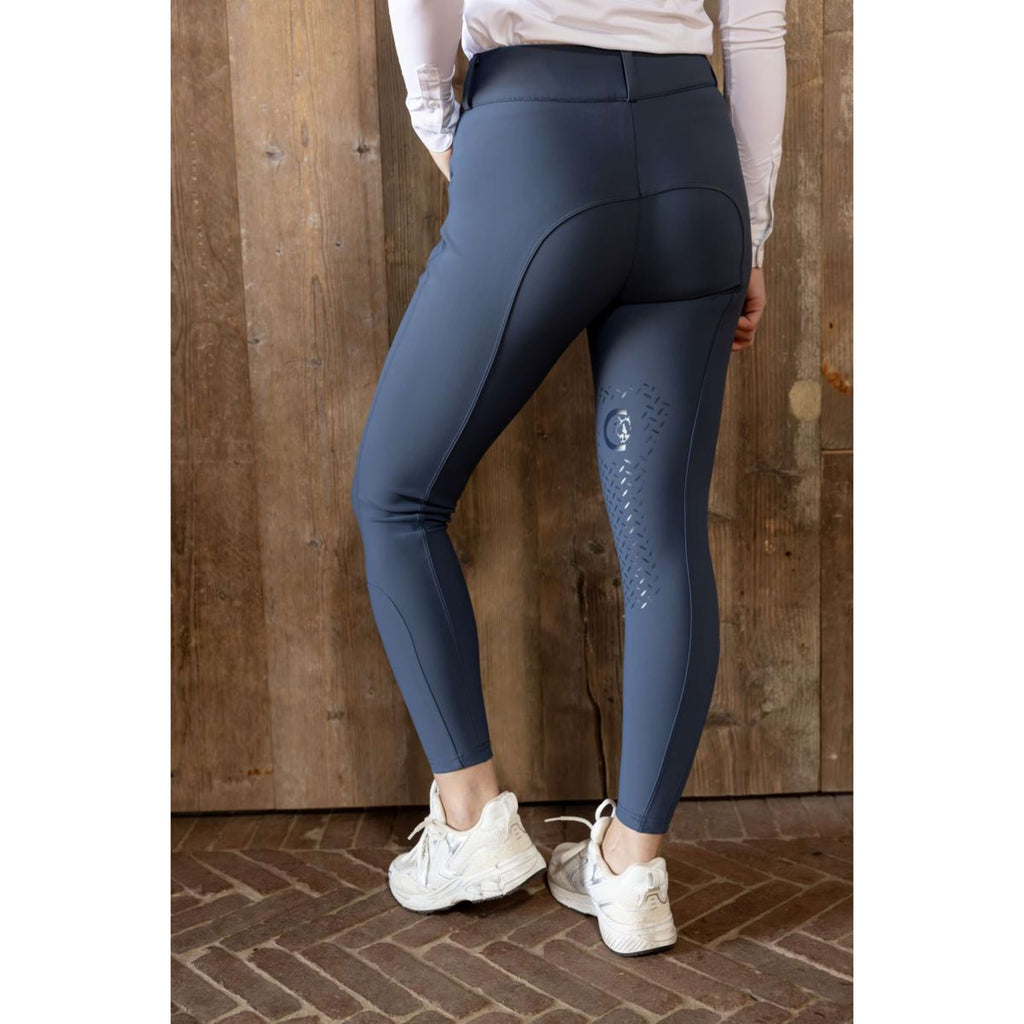 Kentucky Pantaloni da Equitazione Miami Knee Grip Donne Blu oceano
