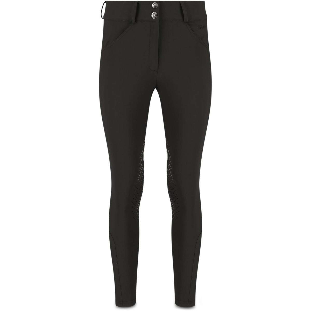 Kentucky Pantaloni da Equitazione Miami Knee Grip Donne Nero