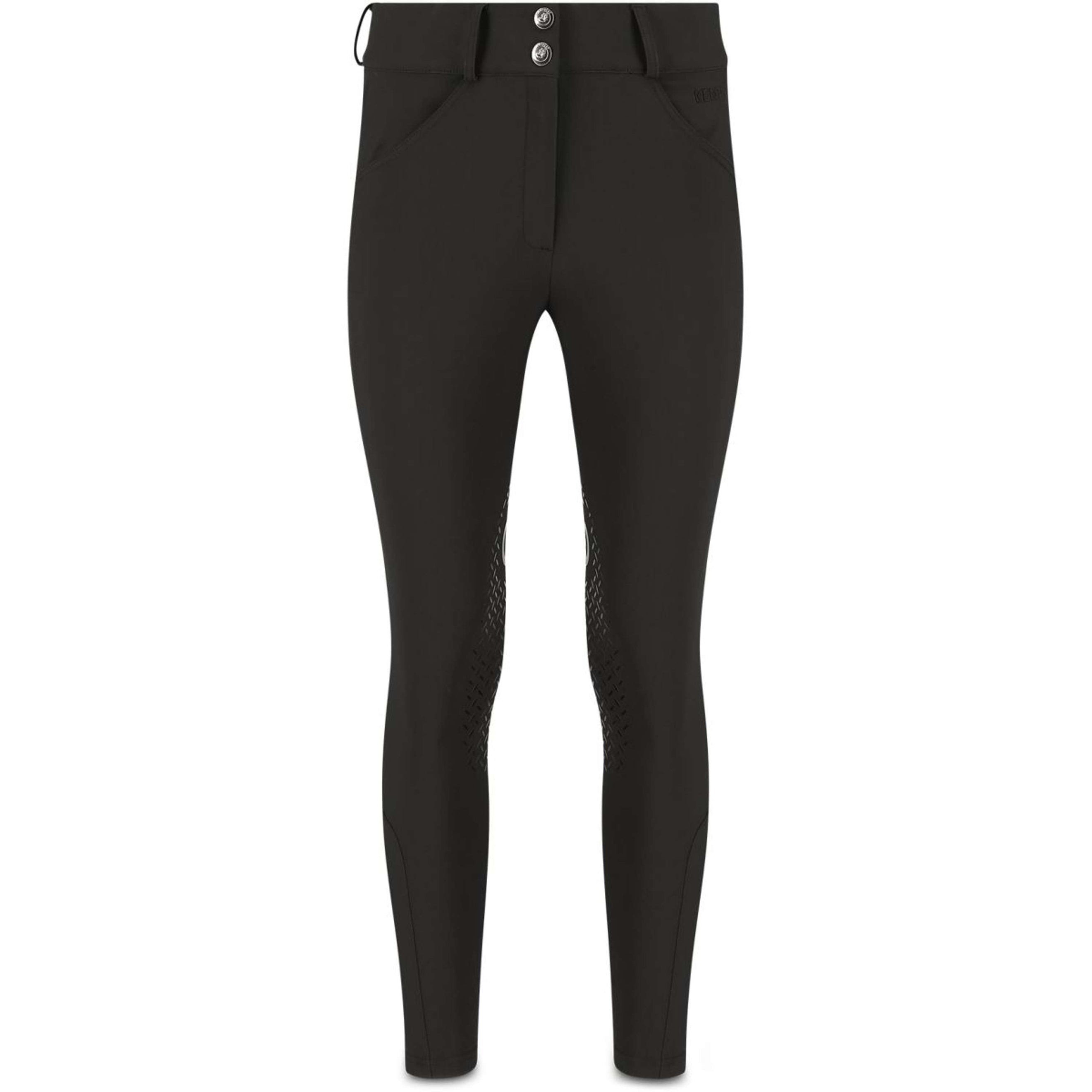 Kentucky Pantaloni da Equitazione Miami Knee Grip Donne Nero