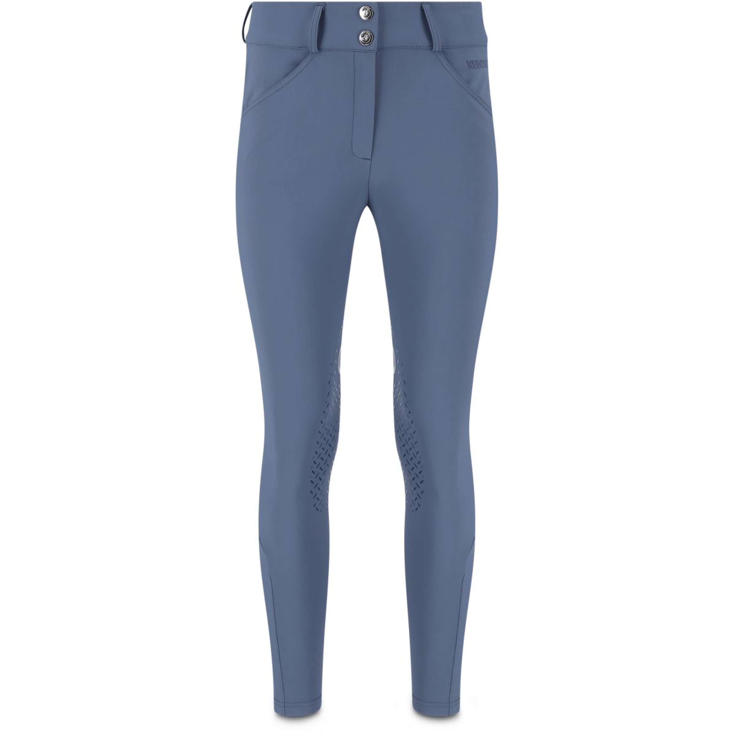 Kentucky Pantaloni da Equitazione Miami Knee Grip Donne Blu oceano