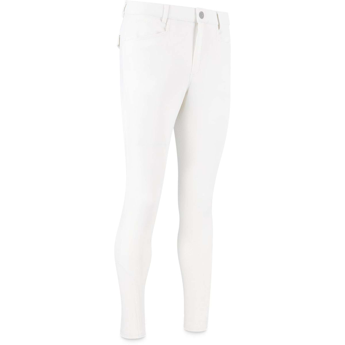 Kentucky Pantaloni da Equitazione Mexico Knee Grip Uomini Bianco