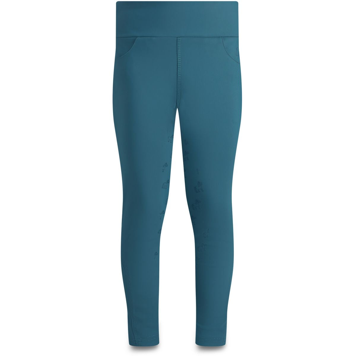 Kentucky Leggings da Equitazione Sammy Full Grip Girls Smeraldo