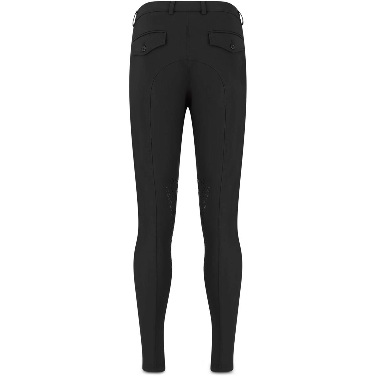 Kentucky Pantaloni da Equitazione Mexico Knee Grip Uomini Nero