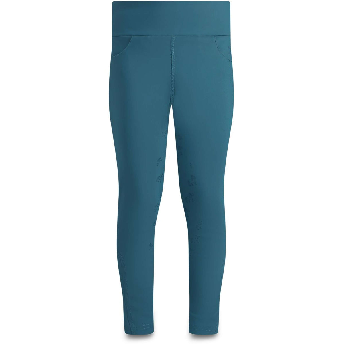 Kentucky Leggings da Equitazione Sammy Full Grip Girls Smeraldo