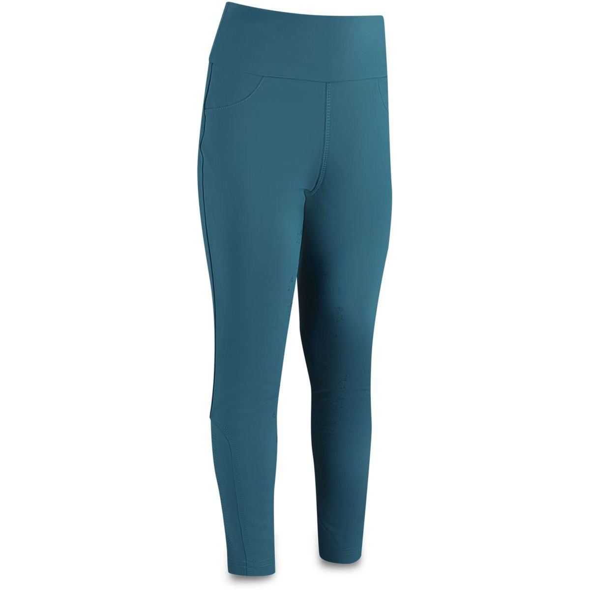 Kentucky Leggings da Equitazione Sammy Full Grip Girls Smeraldo