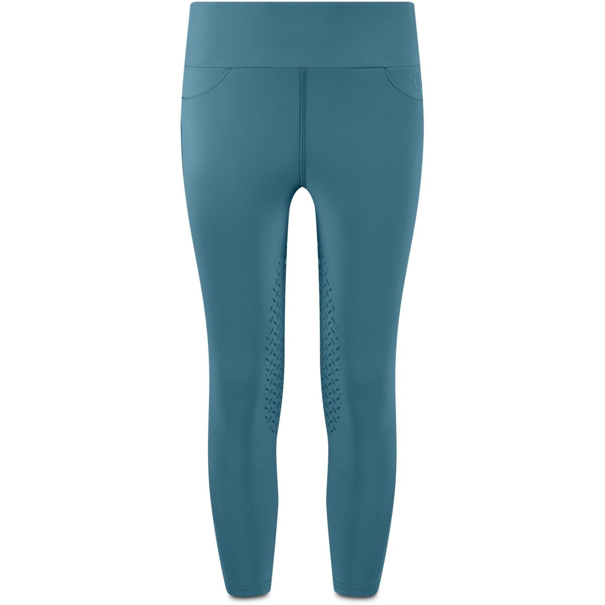 Kentucky Leggings da Equitazione Miami Knee Grip Girls Smeraldo