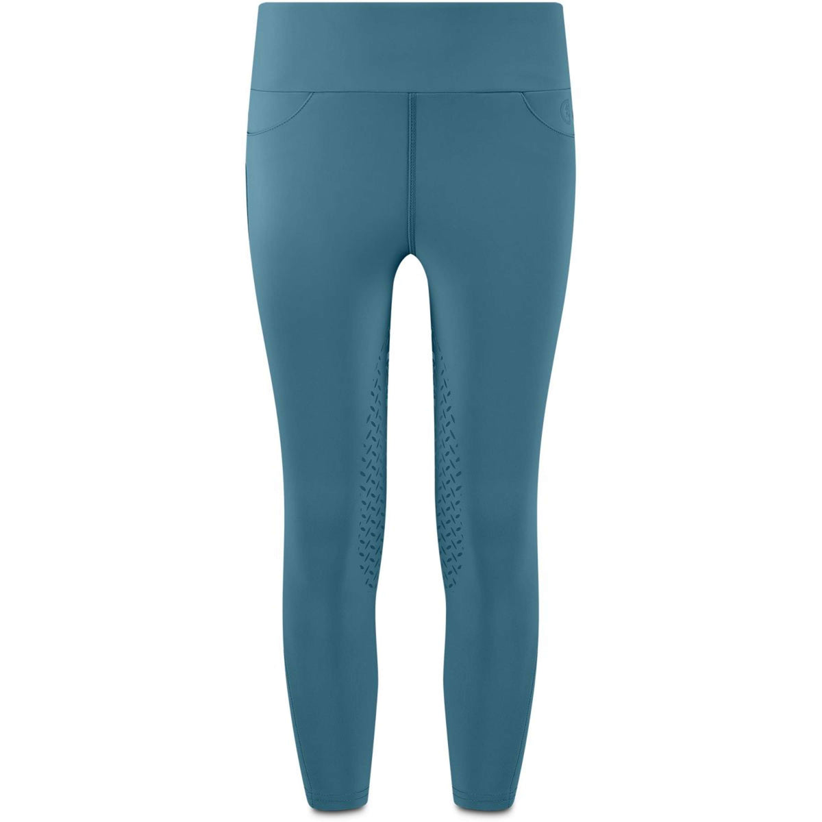 Kentucky Leggings da Equitazione Miami Knee Grip Girls Smeraldo