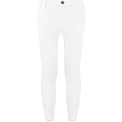 Kentucky Leggings da Equitazione Mexico Knee Grip Boys Bianco