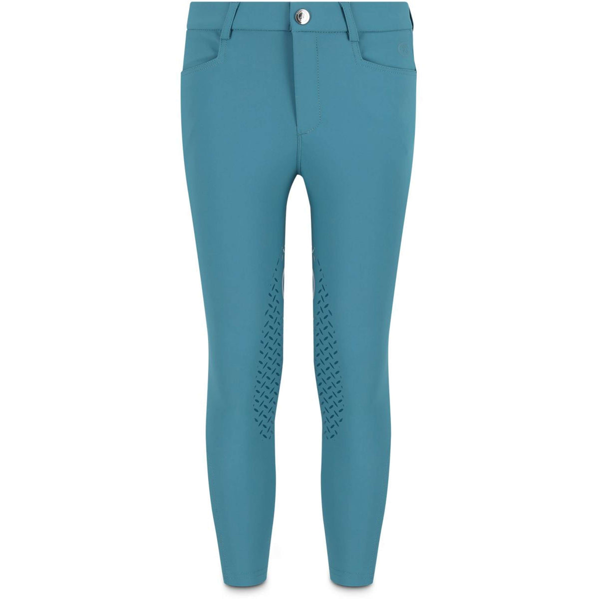 Kentucky Pantaloni da Equitazione Miami City Knee Grip Girls Smeraldo