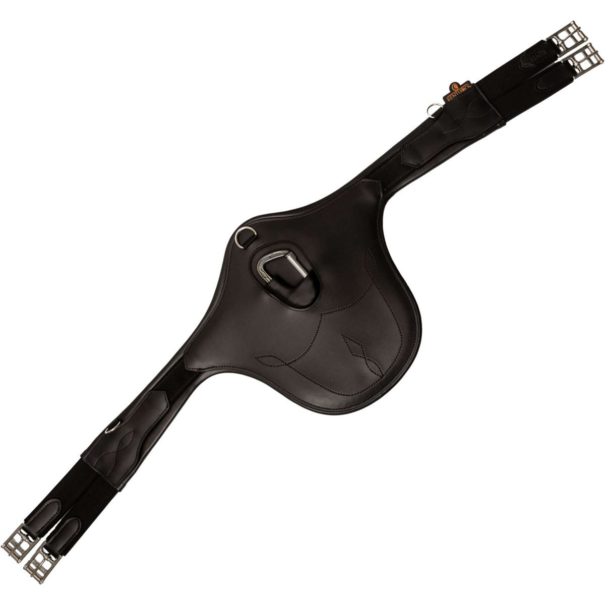 Kentucky Horsewear Sottopancia da Salto Lembo di Pancia Anatomic Nero