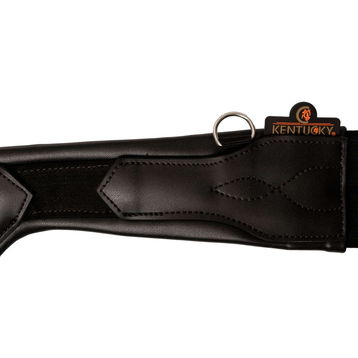 Kentucky Horsewear Sottopancia da Salto Lembo di Pancia Anatomic Nero
