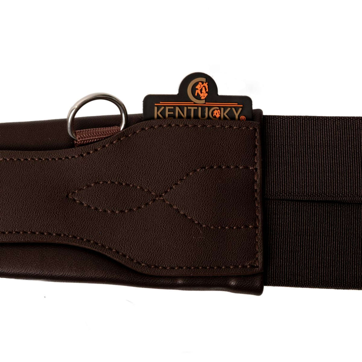 Kentucky Horsewear Sottopancia da Salto Lembo di Pancia Anatomic Marrone