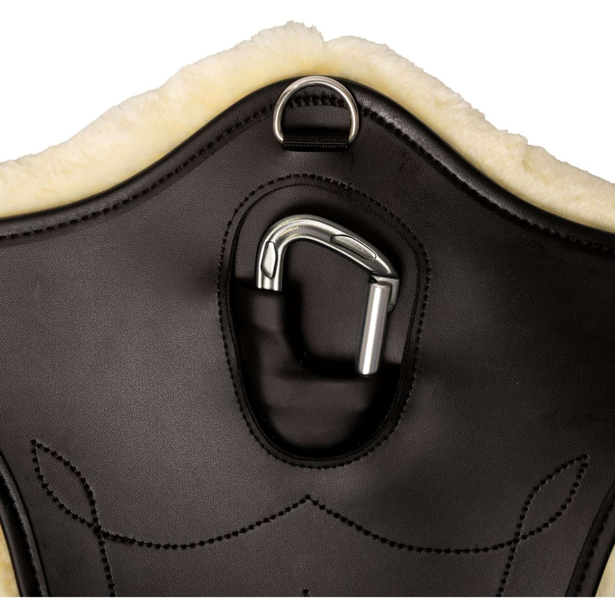 Kentucky Horsewear Sottopancia da salto Anatomic Sheepskin Nero