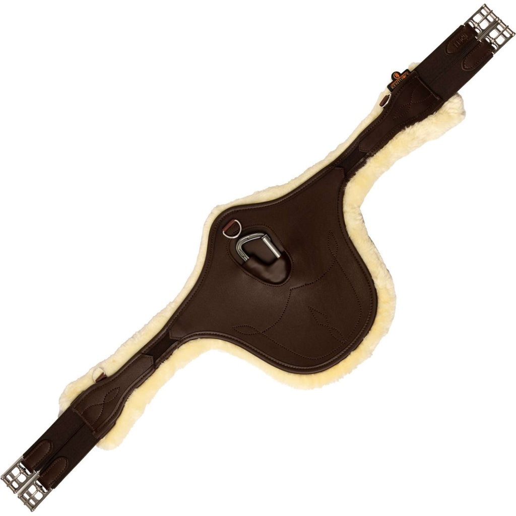 Kentucky Horsewear Sottopancia da salto Anatomic Sheepskin Marrone